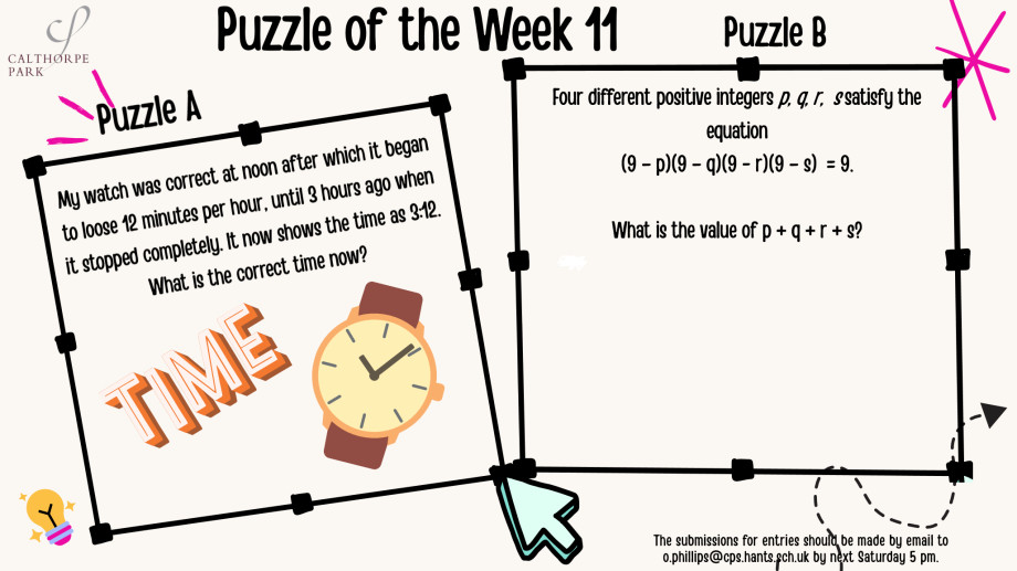 Maths Puzzle 17 Jan