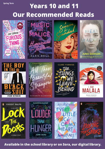 KS4 25 Spring  recommended reads