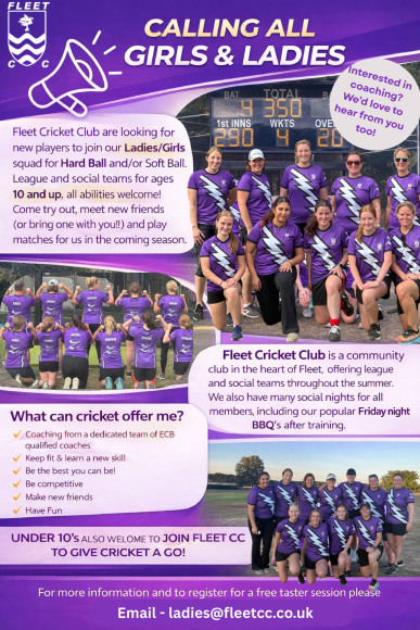 FCC Girls and Ladies Poster